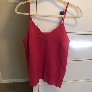 Hot pink tank top